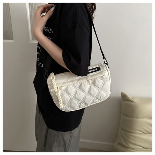 Skuldertaske Messenger Taske SORT Black