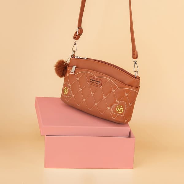 Axelremsväska Messenger Bag ROSA pink
