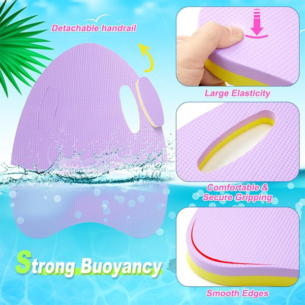 Simning Kickboard Nybörjare Simträningshjälp rosa Pink