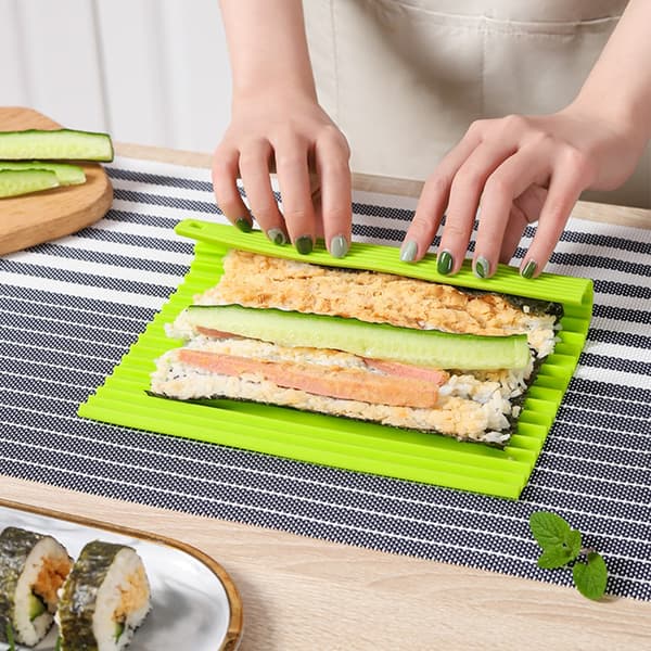 Sushiverktyg Sushirullningsmatta RÖD Red