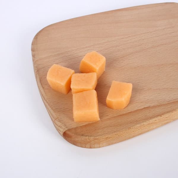 5 stk. simuleret frugt Hami melon 5