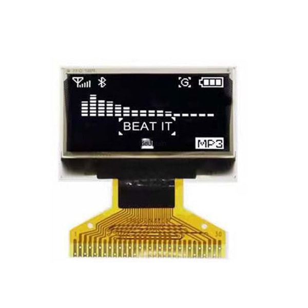 LCD Skjerm Display LCD Skjerm Board HVIT White