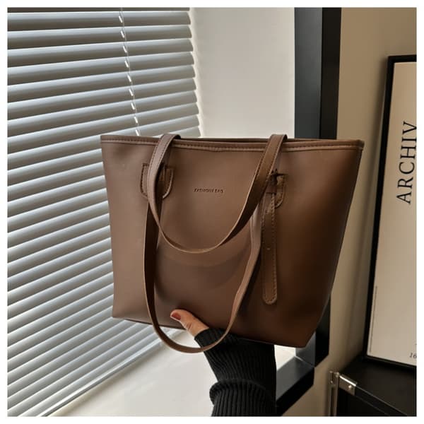 Skulderveske Messenger Bag KAFFE Coffee