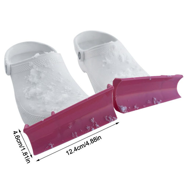 Croc Charm Vedlegg Snøplog ROSA ROSA Pink