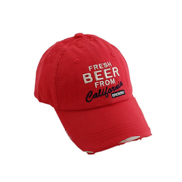 Barn Baseball Caps Baby Peaked Caps RØD red