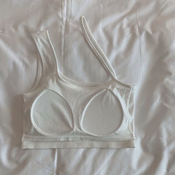 Ærmeløs Cropped Top Camis til Kvinder, SORT black