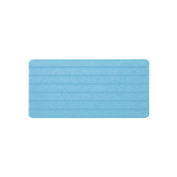 Diatomite Coaster Vandabsorberende pude BLÅ L blue L