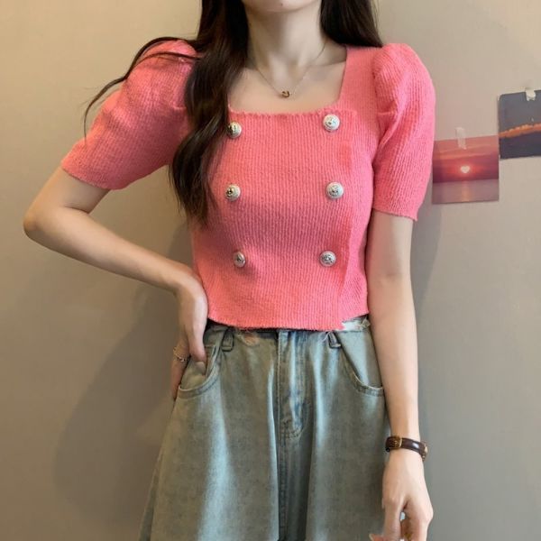 Strap Vest Outerwear Vest RED Red
