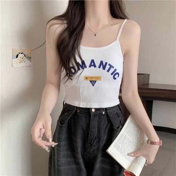 Sexy Sweet Vest Fashion Summer Camisole MUSTA Black