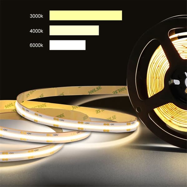 COB LED-strip Varmt Ljus warm light