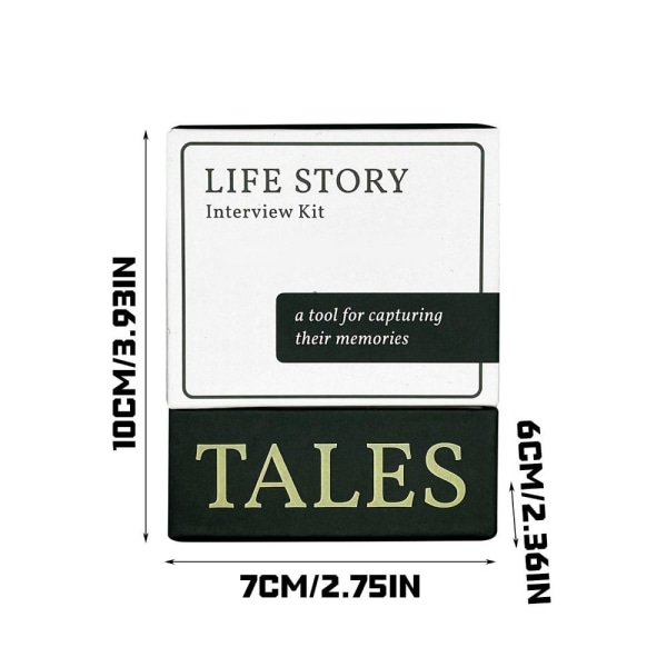 150 Life Story Interview Kit-kort Familiesamtalekort