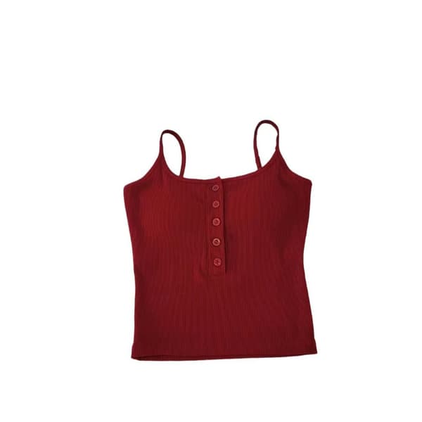 Camisole Dame Topp KHAKI Khaki