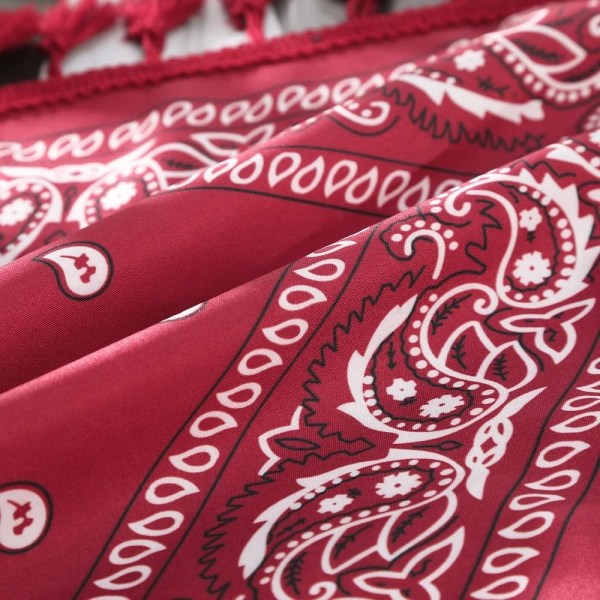 Turbaani Huivit Triangle Bandana Huivi PUNAINEN red