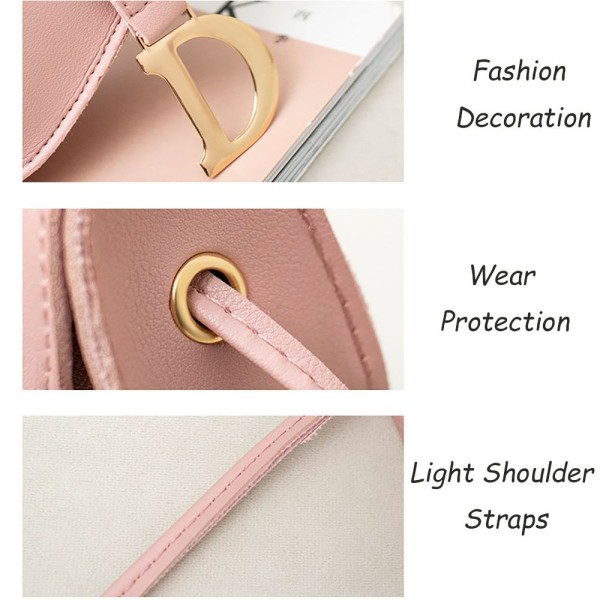 Crossbody Bag Underarm Handväskor APRIKOS Apricot
