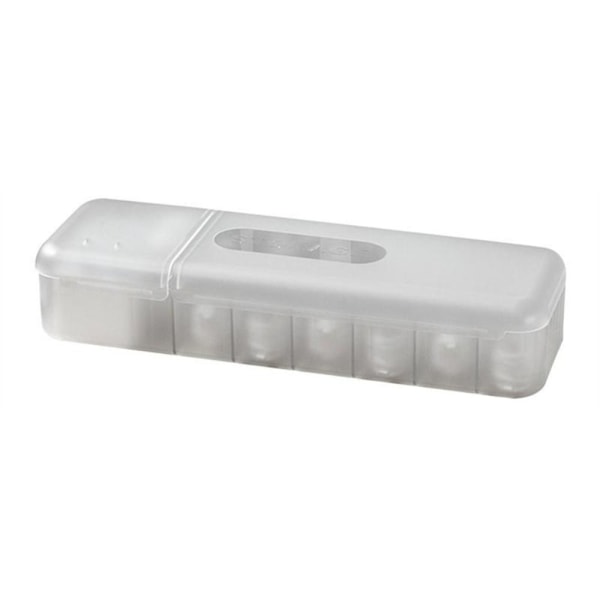 Kabelförvaringsbox Laddare Sladd Organizer TRANSPARENT VIT Transparent White