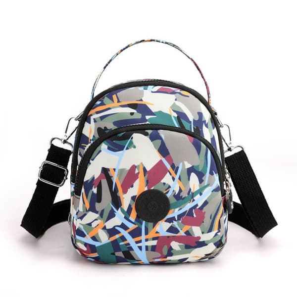 Multi Layer Nylon Ryggsäckar Liten Mini Ryggsäck 2 2 2
