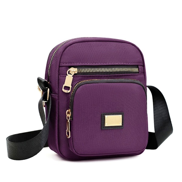 Crossbody Bag Skulderveske LILLA purple
