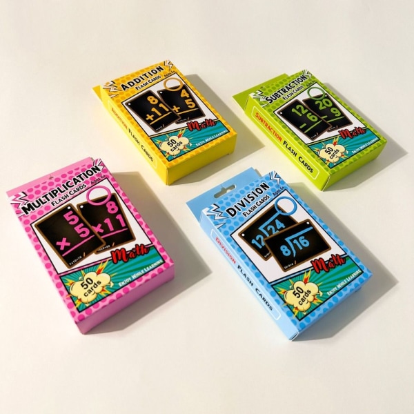 Matematiikan opetus Flash-kortit Math Learning Tool MULTIPLY MULTIPLY Multiply