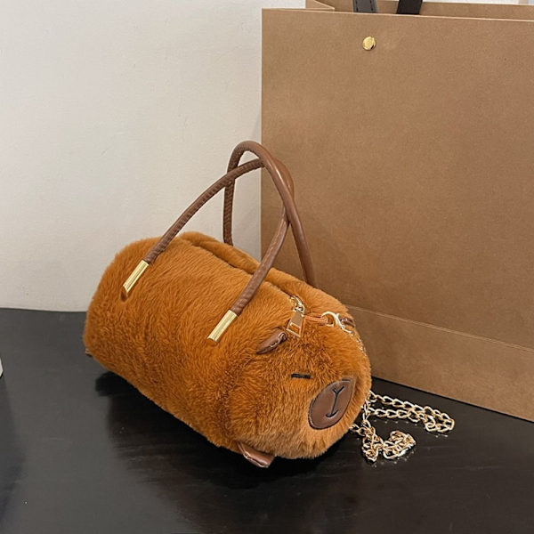 Capibala Crossbody Taske Capybara Plys Rygsæk Tote Bag