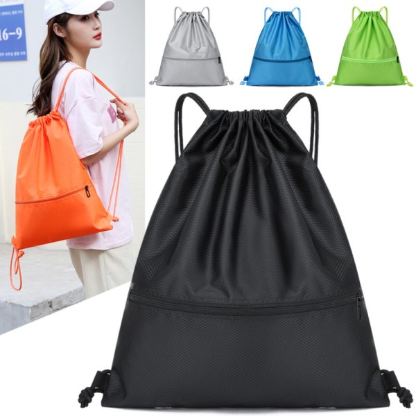 Dragsko Pocket Fitness Ryggsäck SVART Black