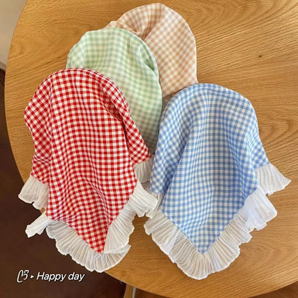 Triangle Headscarf Hårbøyle Triangle Scarf 4 4 4