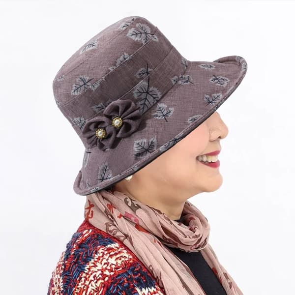 Bucket Hat Basin Hat KAFFE Coffee