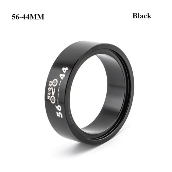 Tilspidset Rør Ramme Ramme Headset Adapter SORT 55-44MM Black 55-44MM