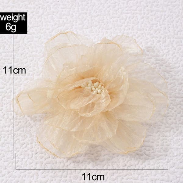 Stor Blomster Broche Mode Smykker Reversnåle