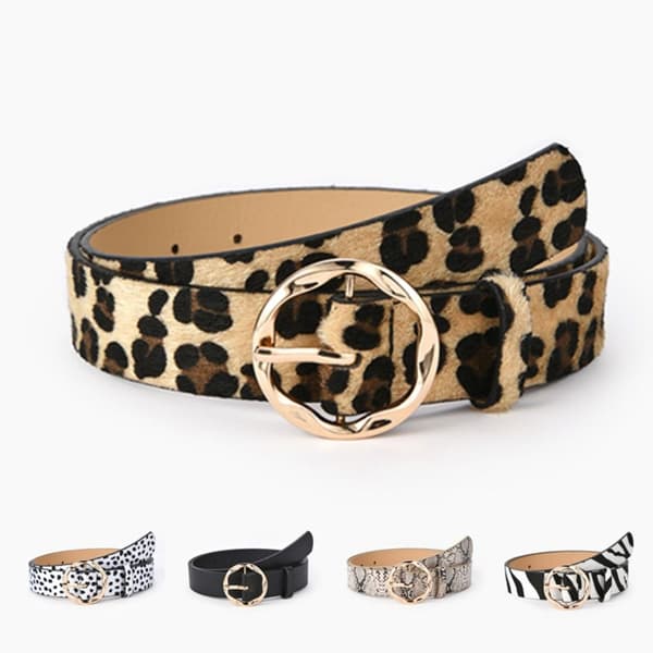 Lærbelte Pu Belte STIL 4 STIL 4 Style 4