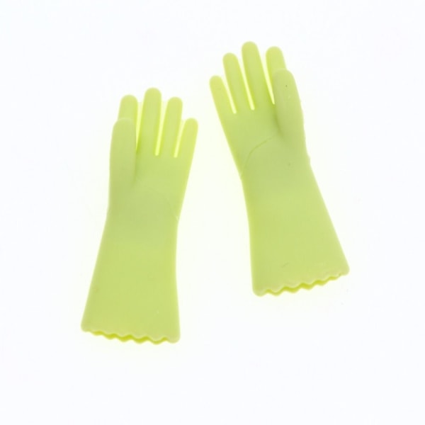 Dollhouse Gloves Miniatyyri puhdistushanskat VIHREÄ green