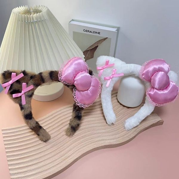 Kawaii Pandebånd Sødt Sløjfe Hovedstykke E E E