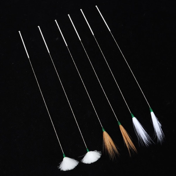 10 kpl höyhenen korvanpuhdistustyökalu Korvanpoimintatyökalut HAHEN HÖYNÄ Goose Feather Stick
