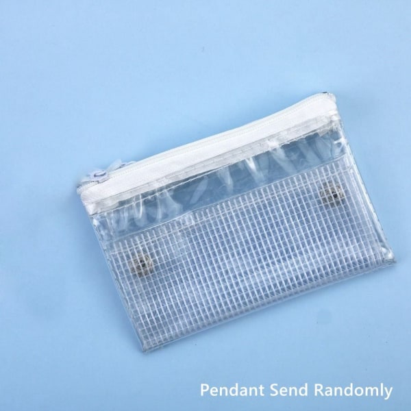 PVC-oppbevaringsveske lommebok med glidelås myntveske