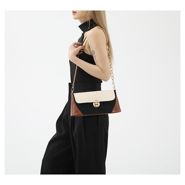 Axelväska Messenger Bag VIT White