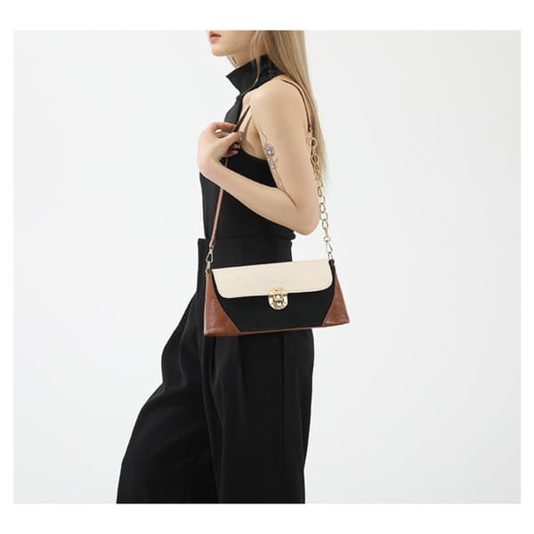 Skulderveske Messenger Bag HVIT White