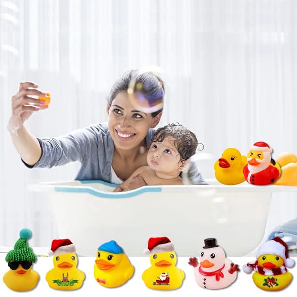 Julekalender Nedtelling Kalender 24 Gummibader 24pcs