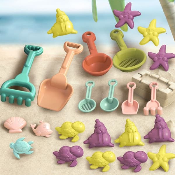 13/23 delar Sandleksaksset Grävsandsset 23PCS