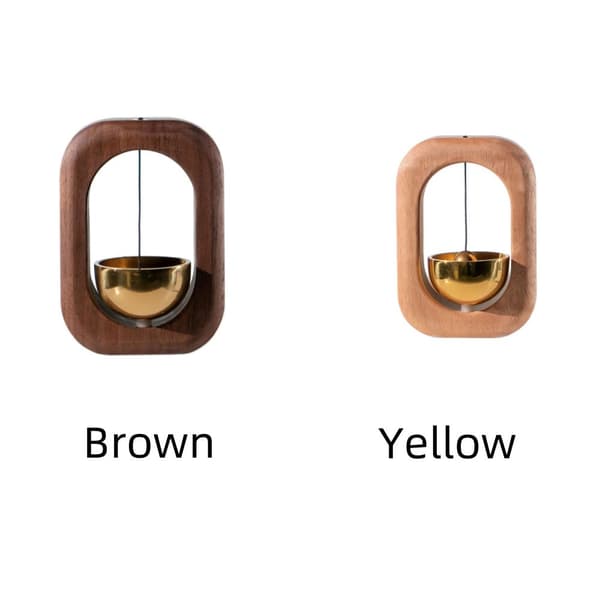 Dörrklocka Träklockor BRUN Brown