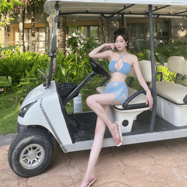 Bikinisetti Uimapuku SININEN Blue