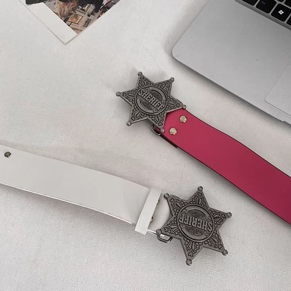 Rivet Dekorativt Bälte Modebälte SVART Black