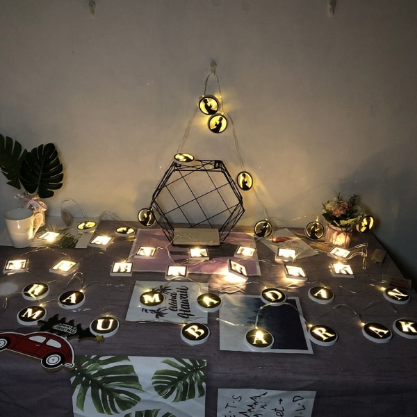 2m 10 LED Eid Mubarak LED String Light Ramadan Lantern 10 10