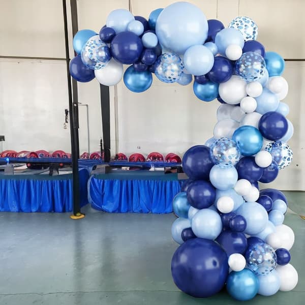 Ballongbue Garland Kit BLÅ BLÅ blue