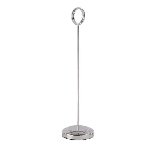 Pöytänumeron pidike Huomautus Clamp SILVER 20CM silver 20cm