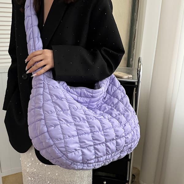 Cloud Bags Quiltet Mulepose til Kvinder BRUN Brown