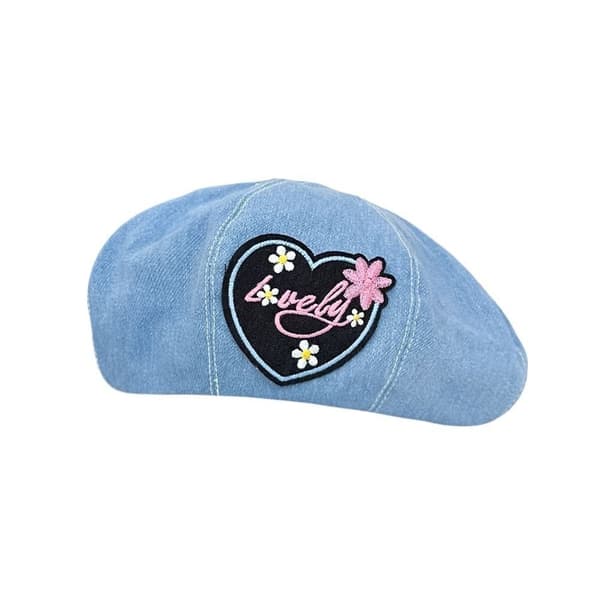 Beret Uden Skygge LYSEBLÅ Light Blue