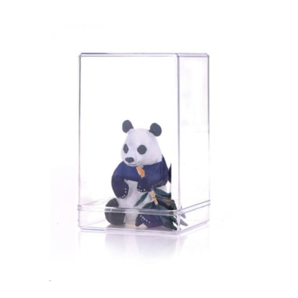 Förvaringsbox Docka Display Box TRANSPARENT L transparent L