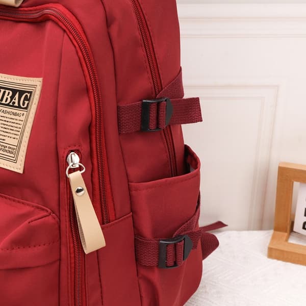 Skolesekk Reiseveske KHAKI Khaki