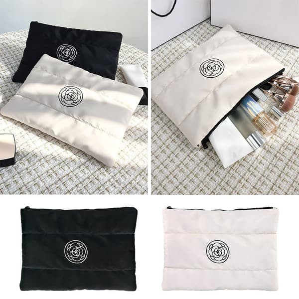 Bærbar Makeuptaske Rejsetoilettaske SORT black