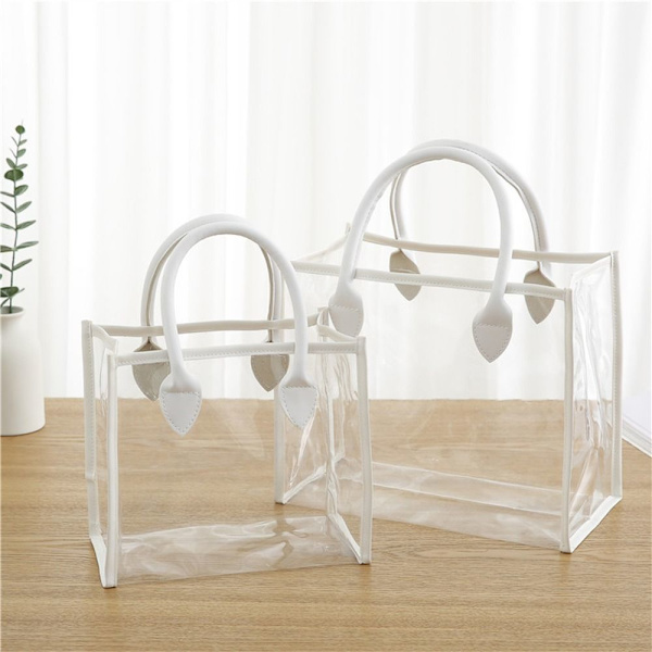 Presentpåse Handhållsförpackningsväska WHITE L L White L-L