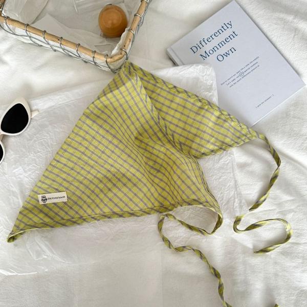 Päähuivi Pääpantapyyhe KELTAINEN yellow